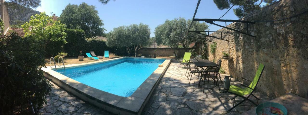 Maison Daumas Billard Francais Et Piscine Robion en Luberon Eksteriør bilde